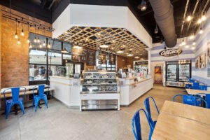 Abbotts Custard front counter in Sumterville Florida