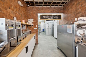 Abbotts Custard kitchen in Sumterville Florida