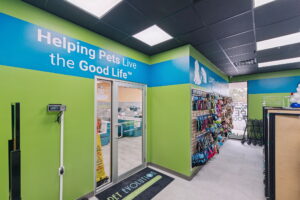 Pet Evolution entrance in Port Orange Florida